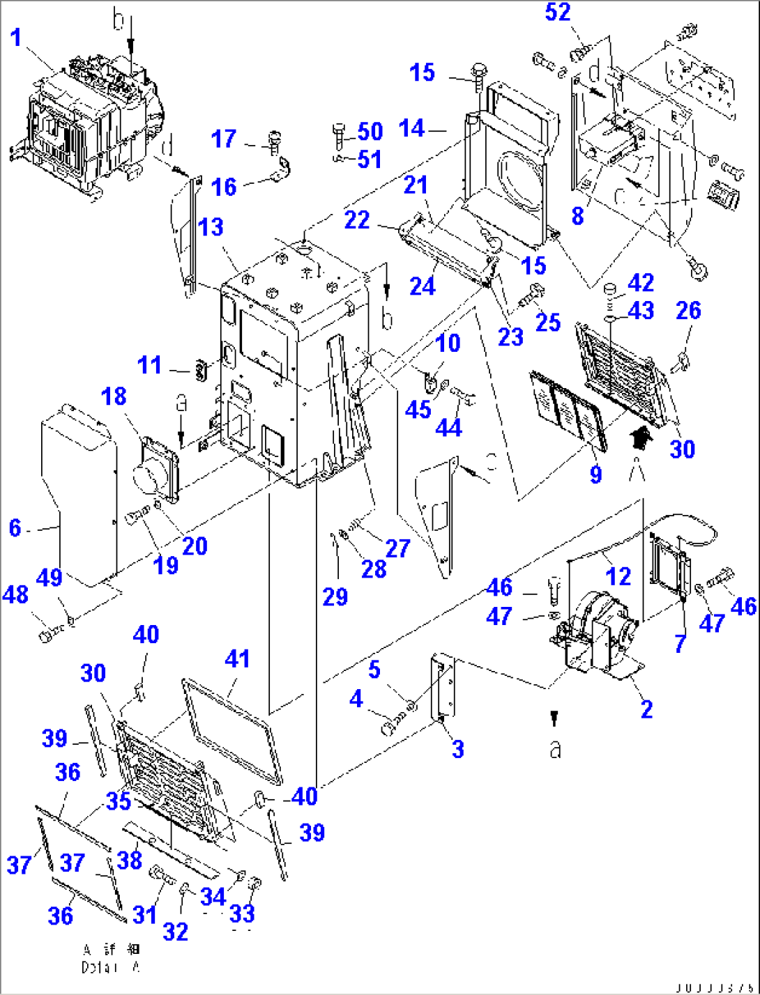 DASHBOARD (WITH HEATER) (COLD WEATHER (B) SPEC.) (1/2)