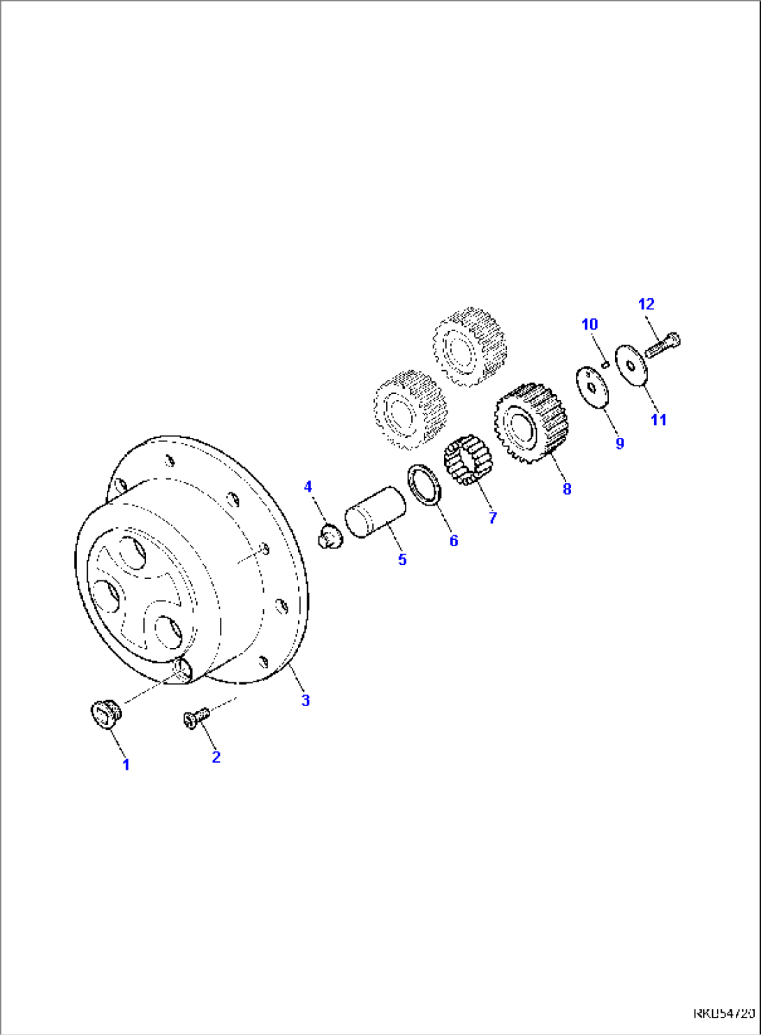 FRONT AXLE (7/7)
