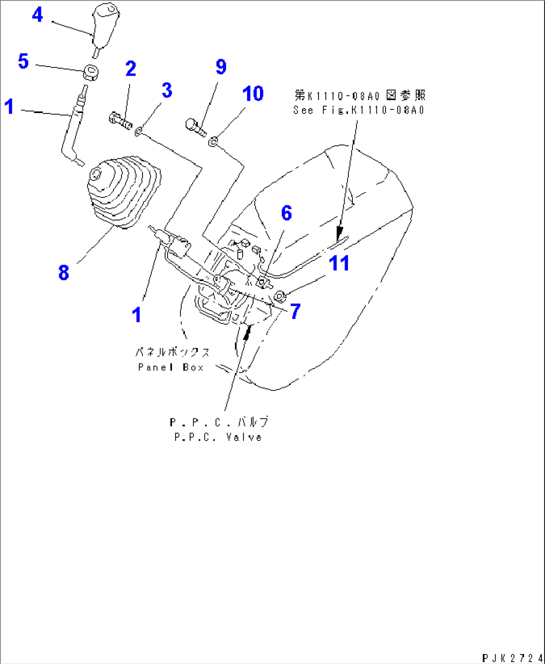 FLOOR FRAME (SWING CONTROL)