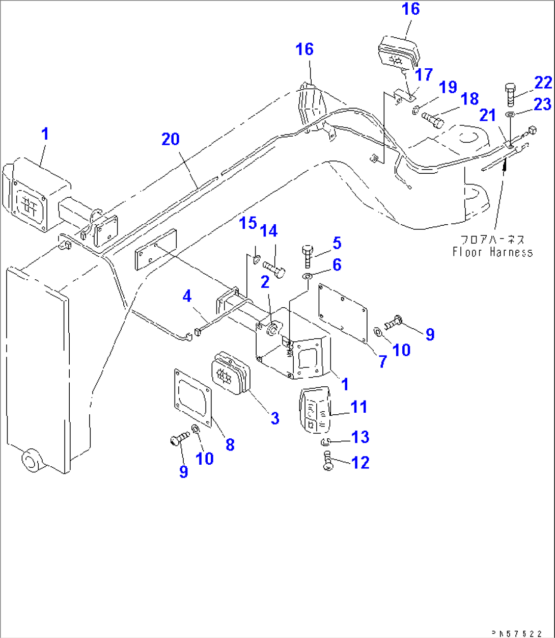 ELECTRICAL SYSTEM (FRONT LINE)