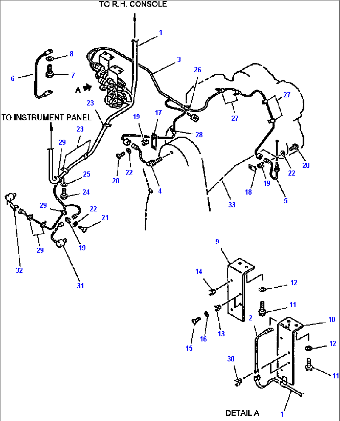 FIG NO. 1521 ELECTRICAL SYSTEM FLOOR LINE