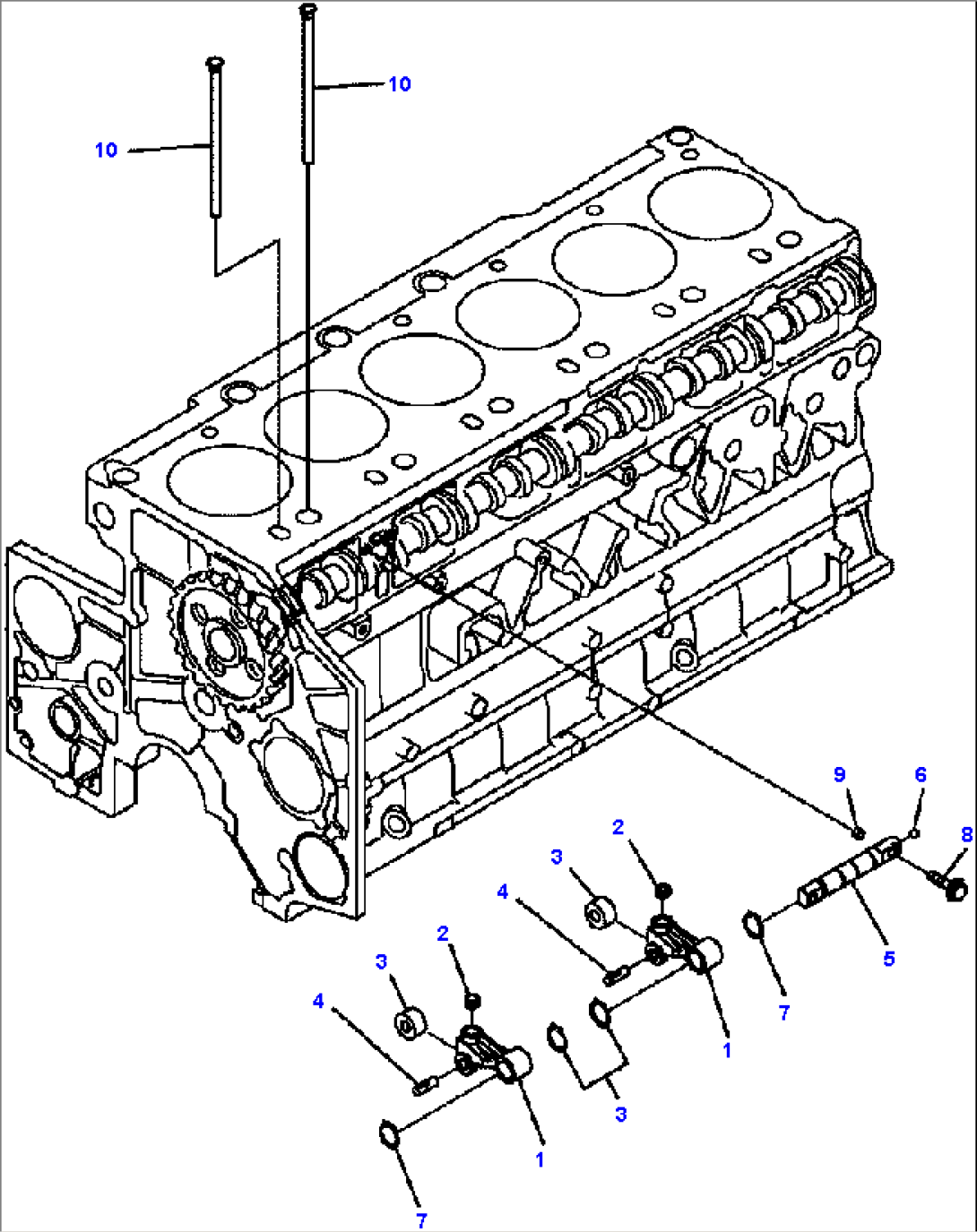 FIG. A2411-B4A8 CAM FOLLOWER