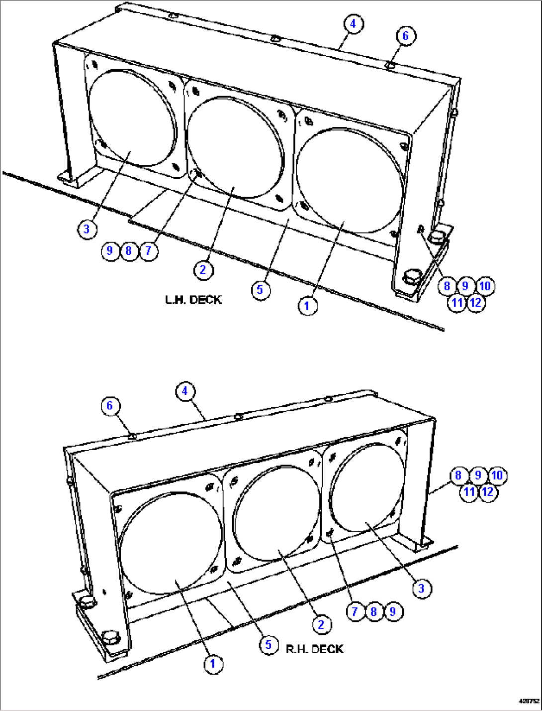 PAYLOAD METER INDICATOR LIGHTS
