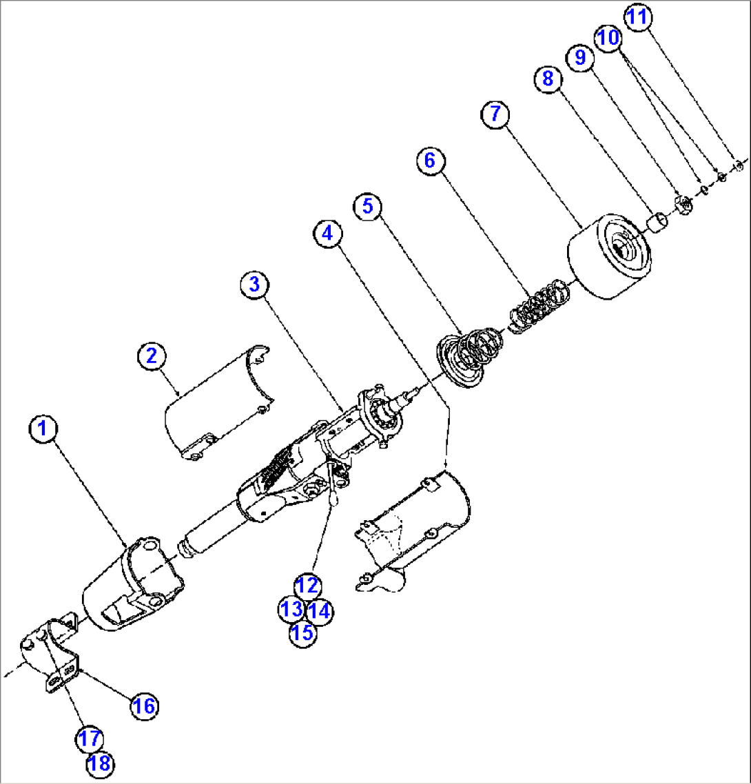 STEERING COLUMN ASSM (PB6880)