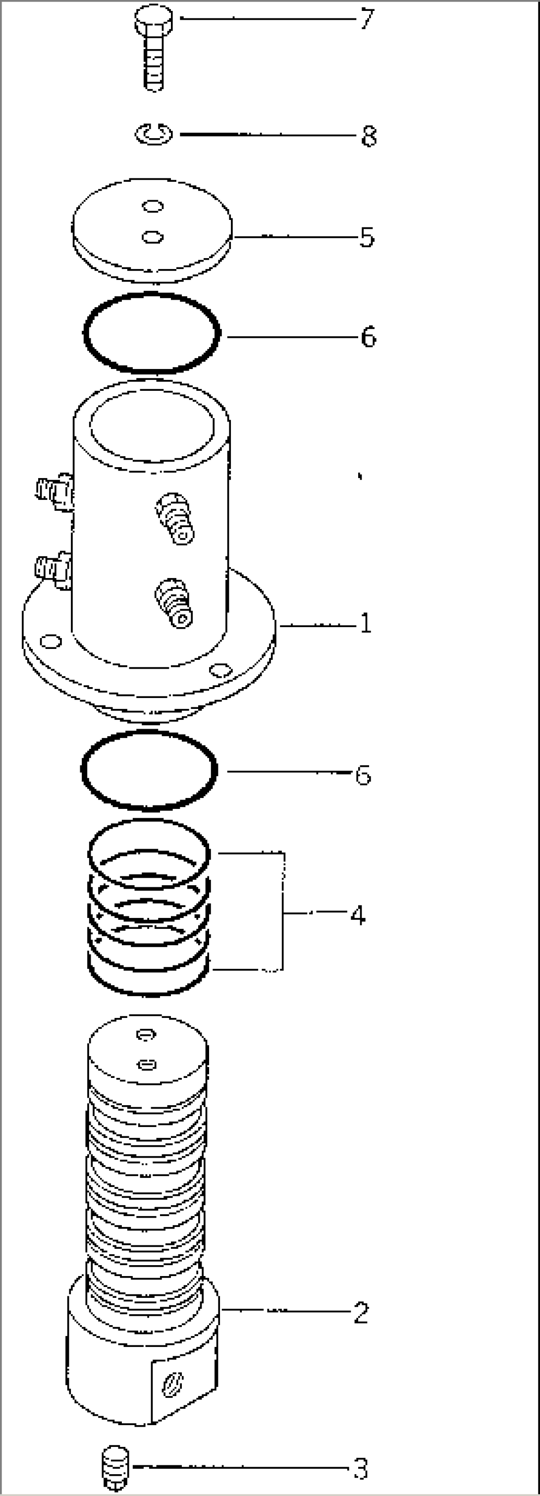 SWIVEL JOINT (FOR POWER TILT)(#-)