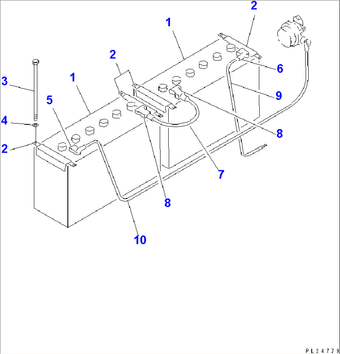 ELECTRICAL SYSTEM (3/9) (BATTERY)