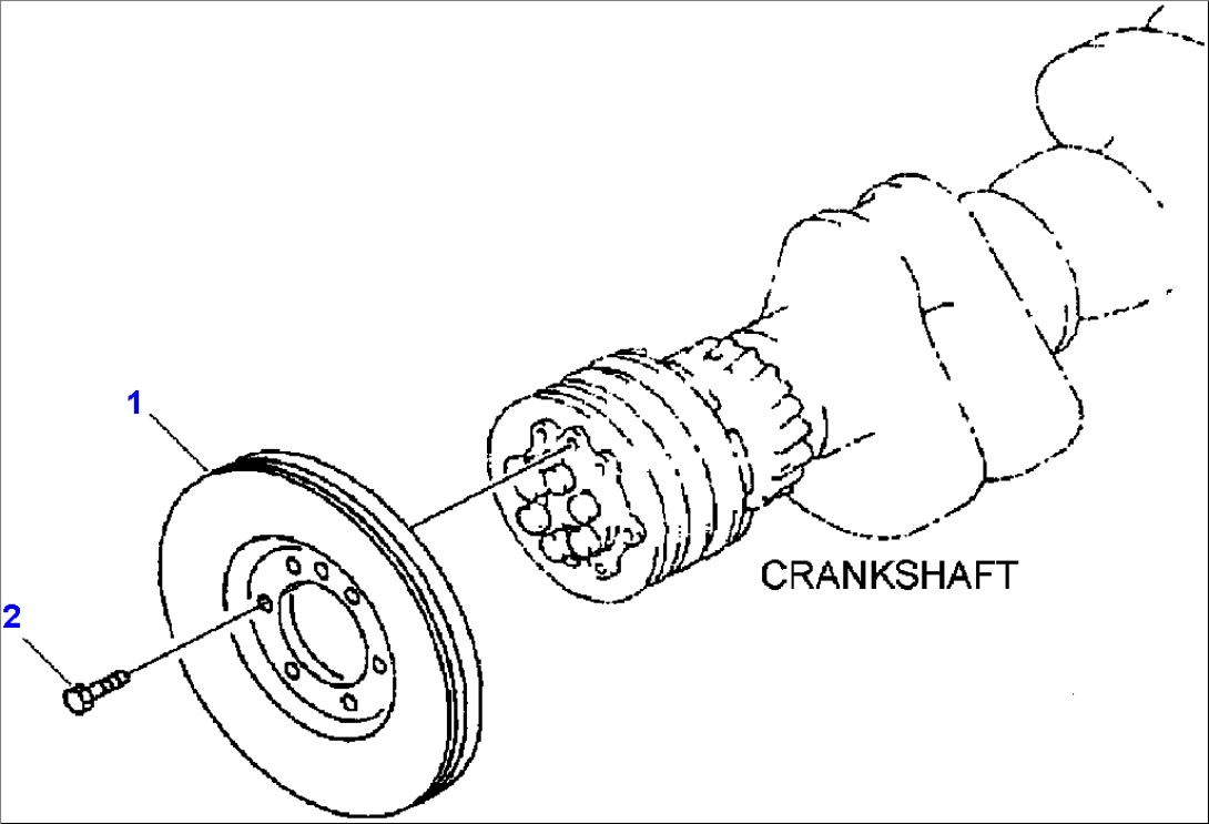 FIG. A2330-A3B9 VIBRATION DAMPER