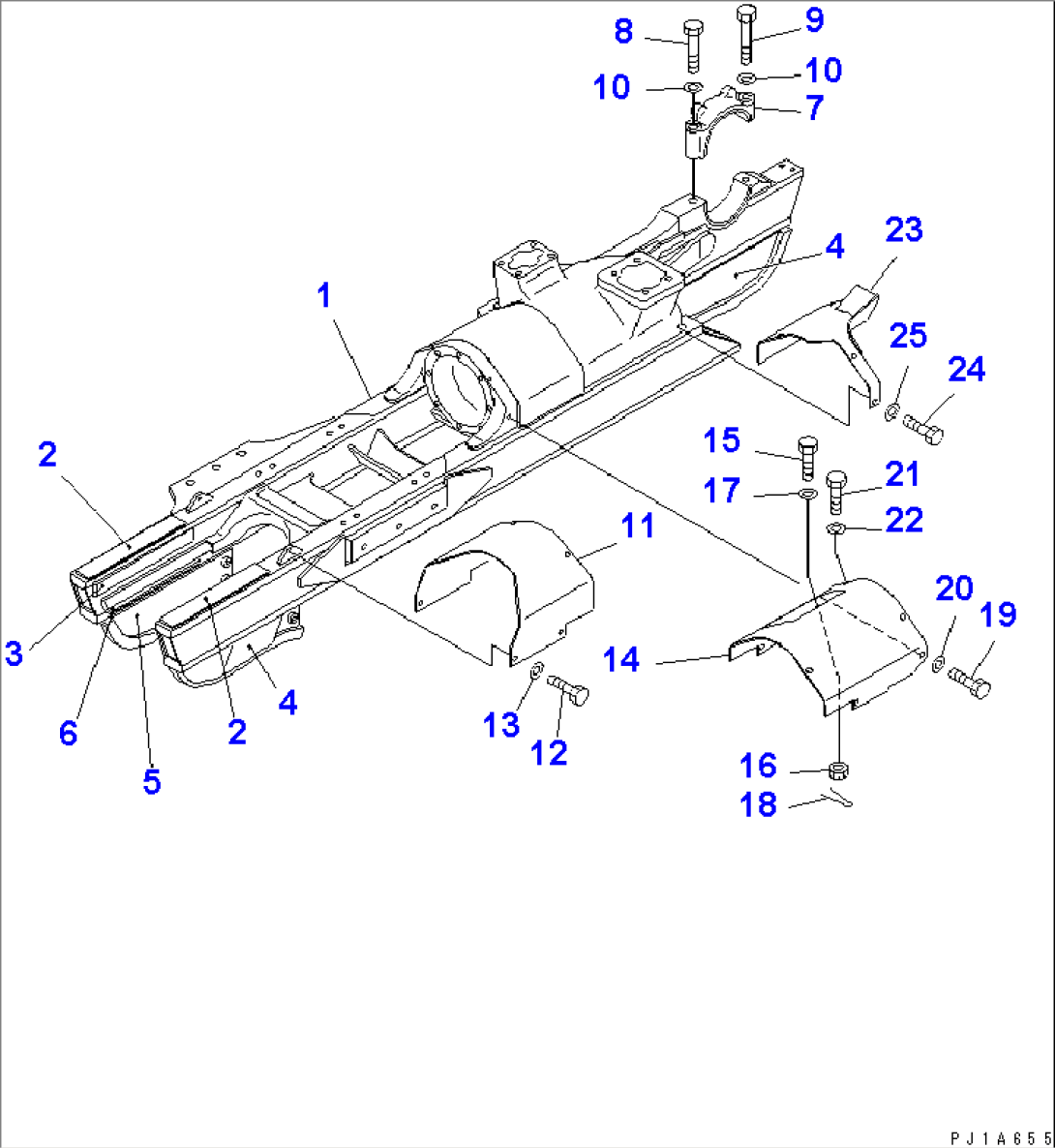 TRACK FRAME (R.H.)