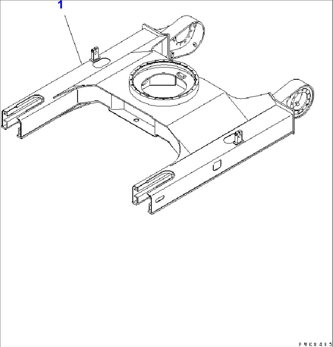 TRACK FRAME (WITH BLADE)