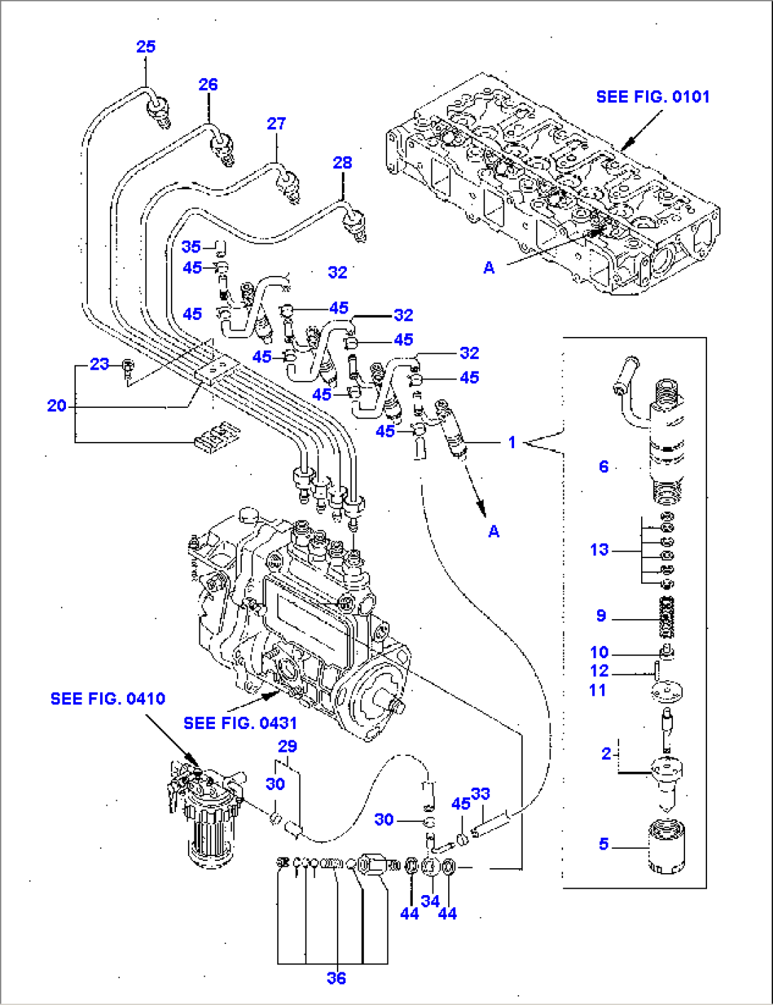 FUEL INJECTION LINE