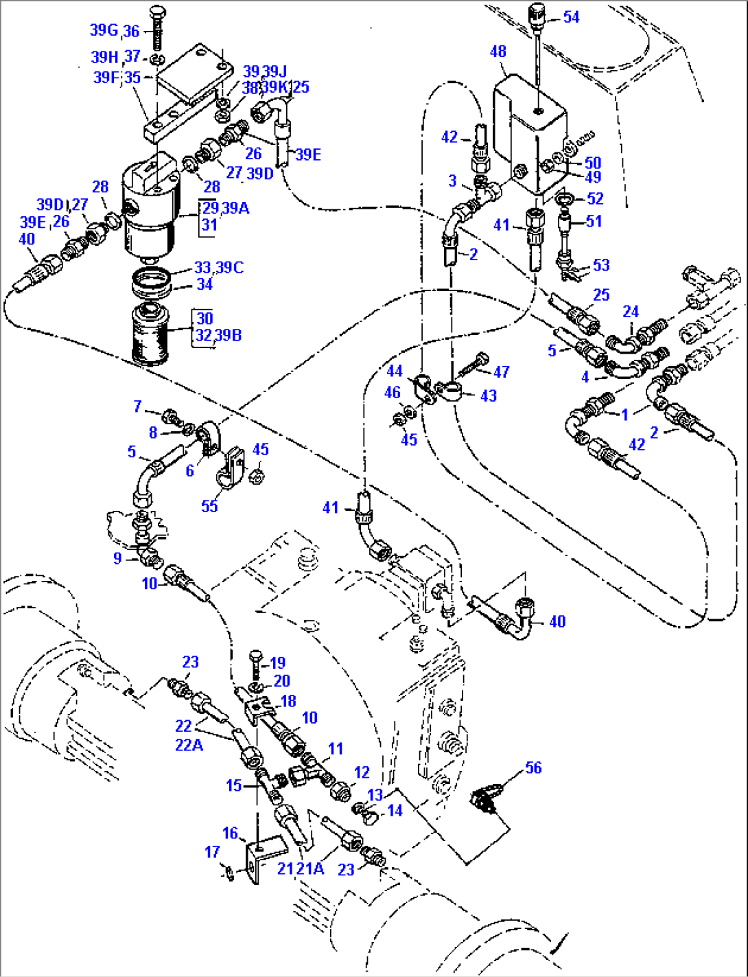 BRAKE PIPING, , REAR AXLE