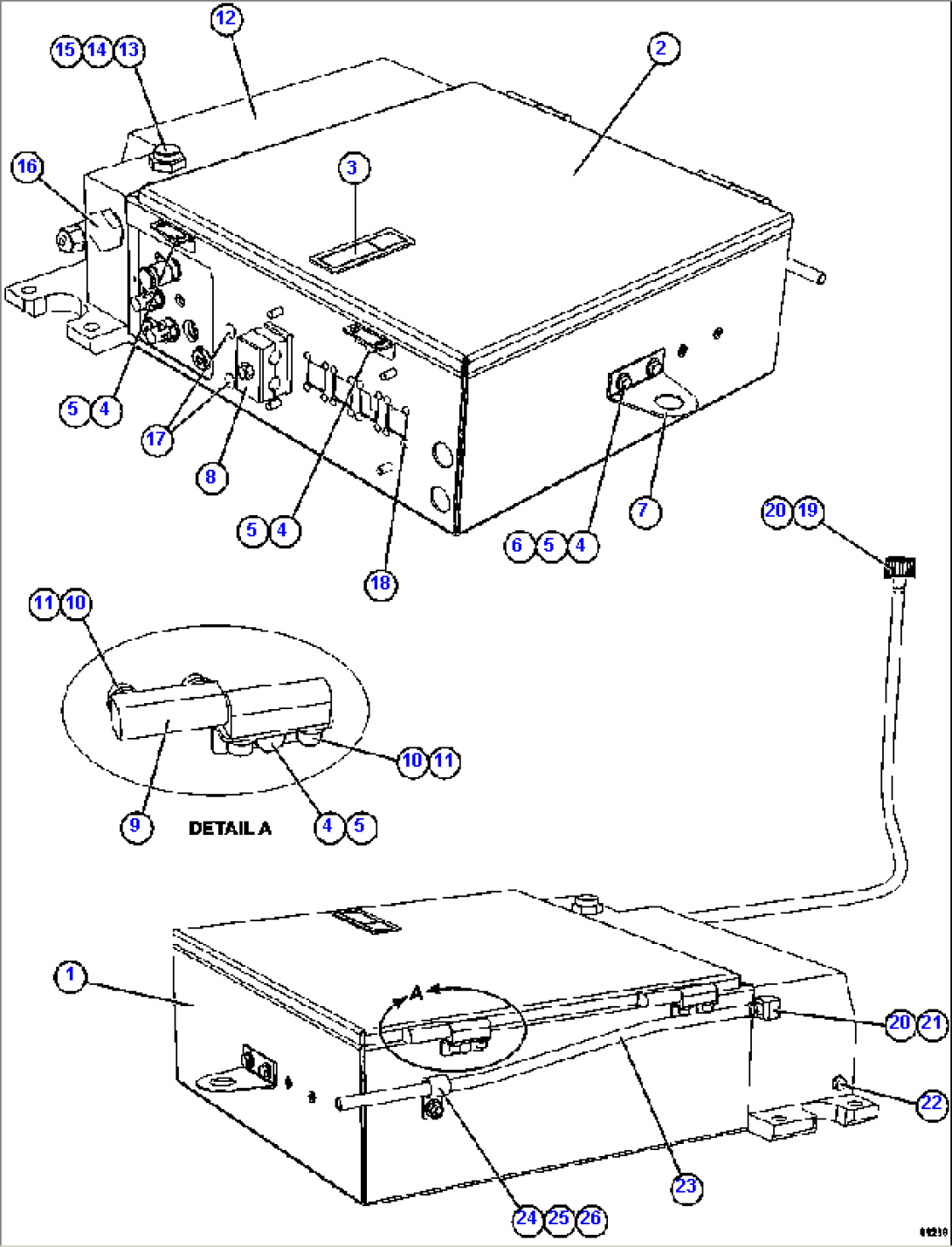 CONTROL CABINET ASSEMBLY 1/2 XA5741