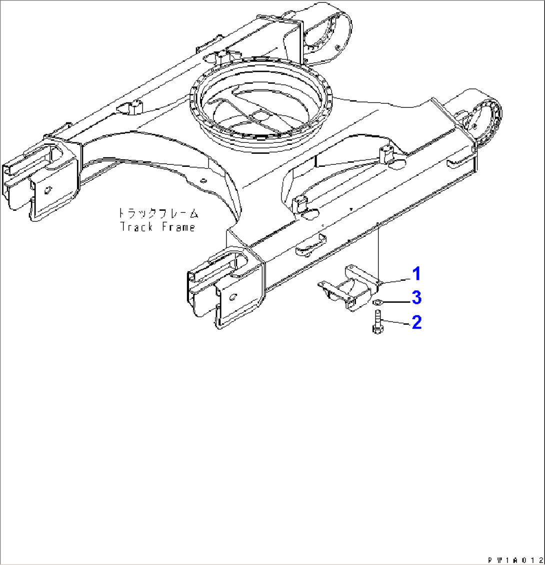TRACK ROLLER GUARD(#21222-)