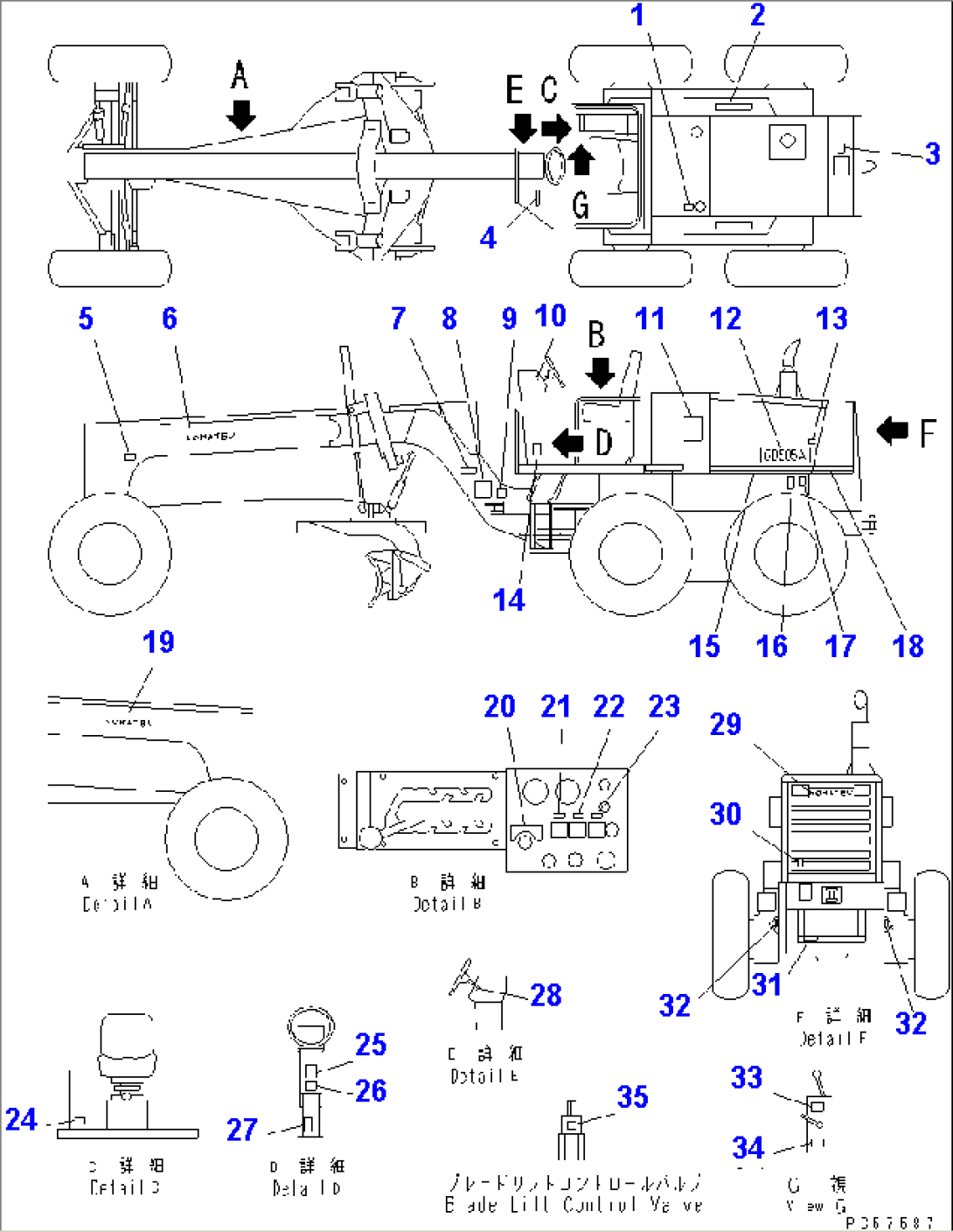 MARKS AND PLATES