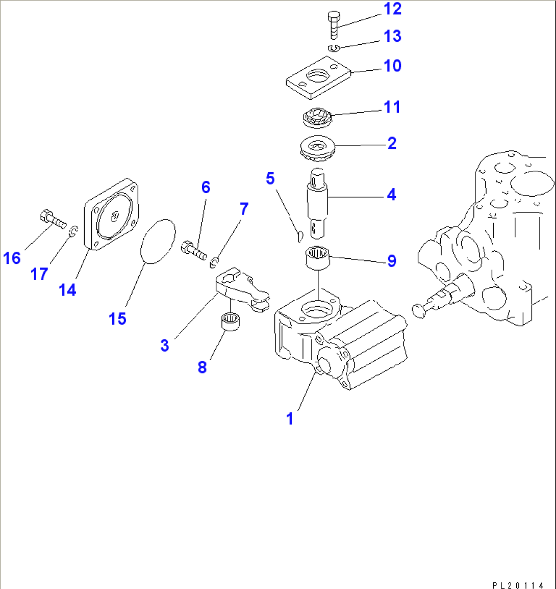 CONTROL VALVE (1-SPOOL) (2/3)(#3001-)