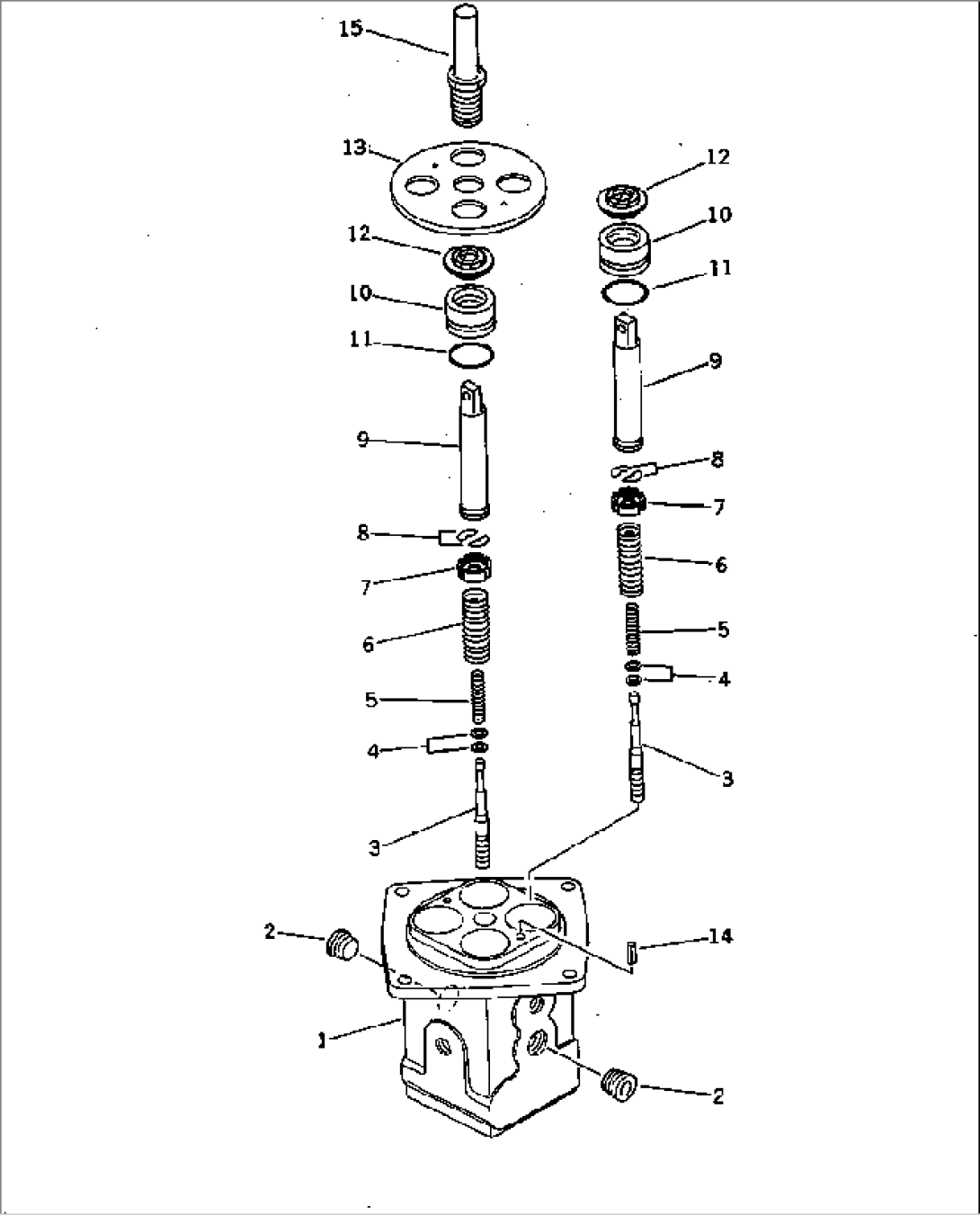 P.P.C. VALVE (FOR LONG LEVER CONTROL)