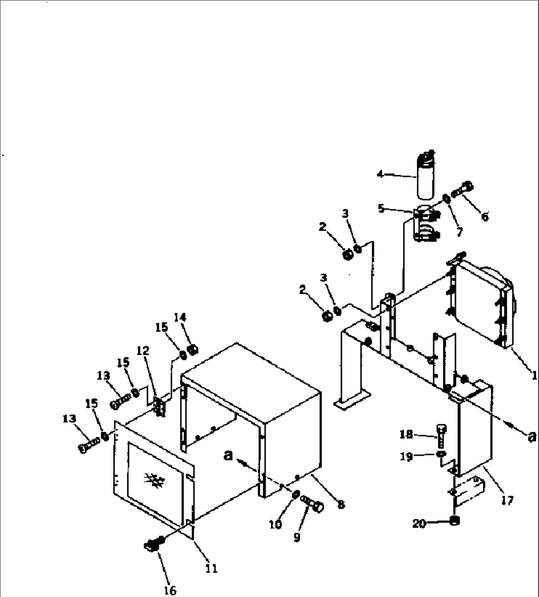 AIR CONDITIONER (2/4) (CONDENSER AND MOUNTING PARTS)