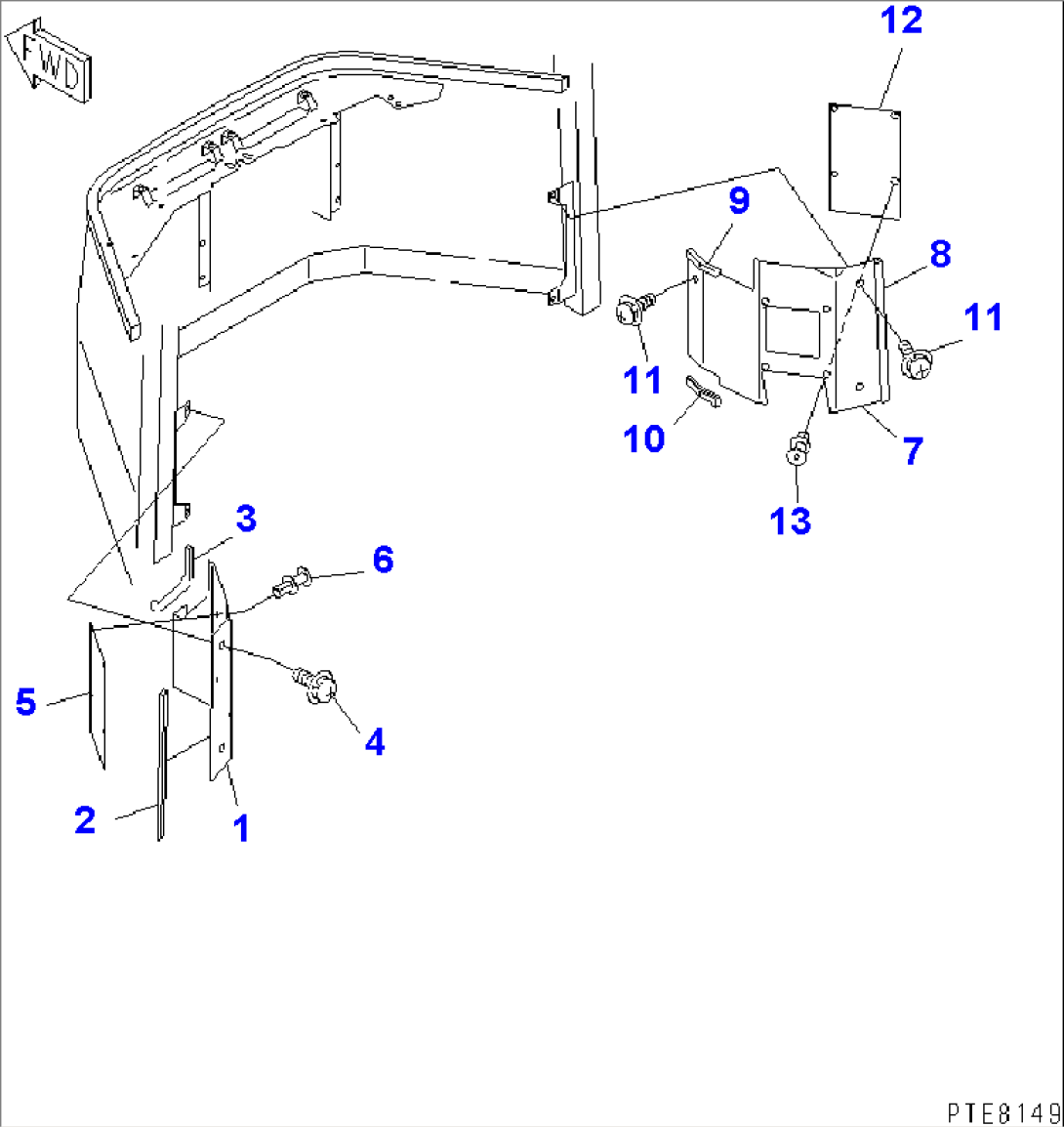 ROPS CAB (COVER)