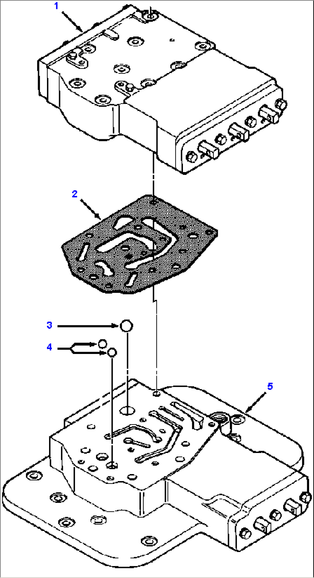 TWO SPEED STEERING VALVE COMPLETE ASSEMBLY