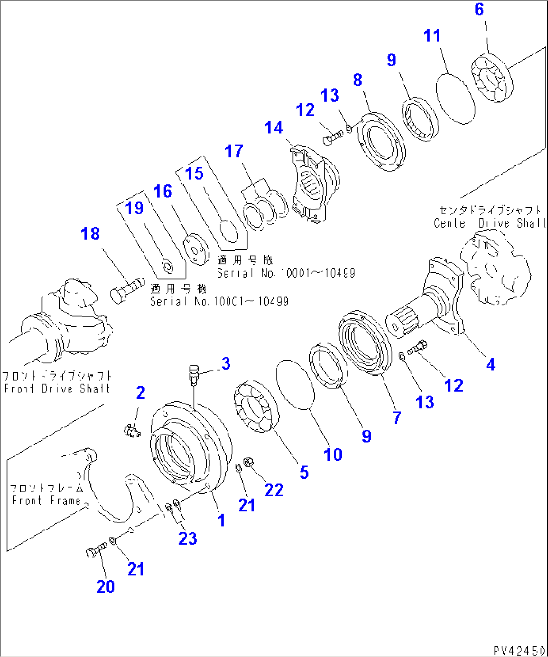 CENTER SUPPORT