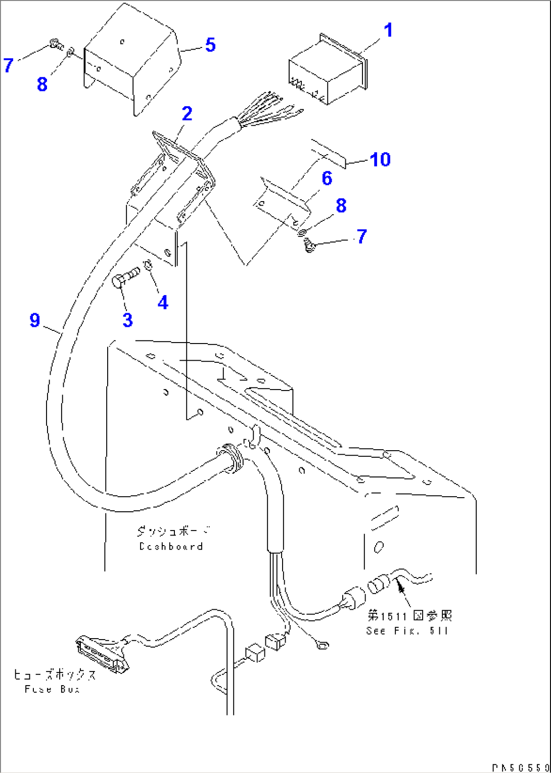 ROTOR REVOLUTION METER(#10004-)