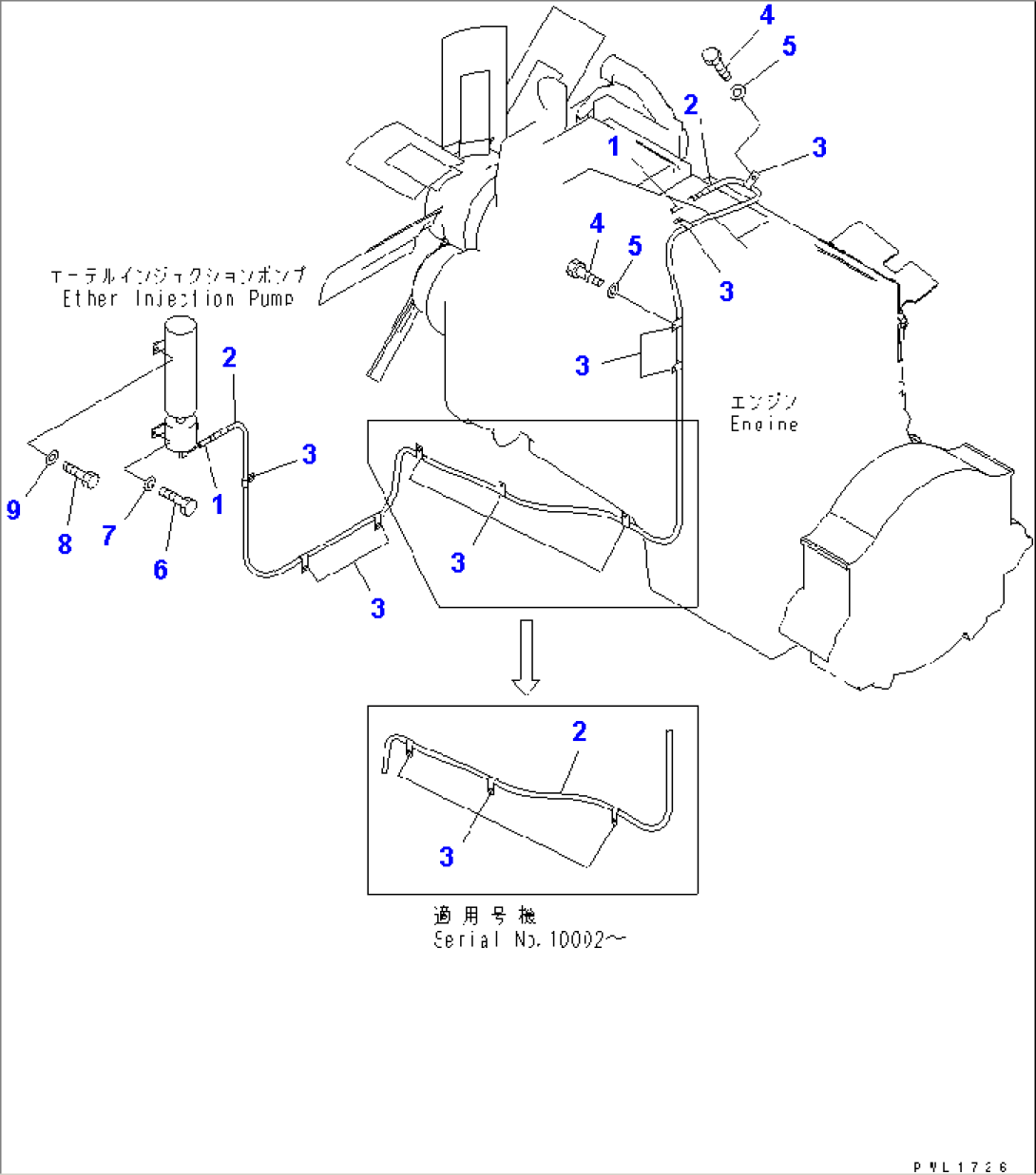WIRING (ETHER INJECTION)(#10001-10999)