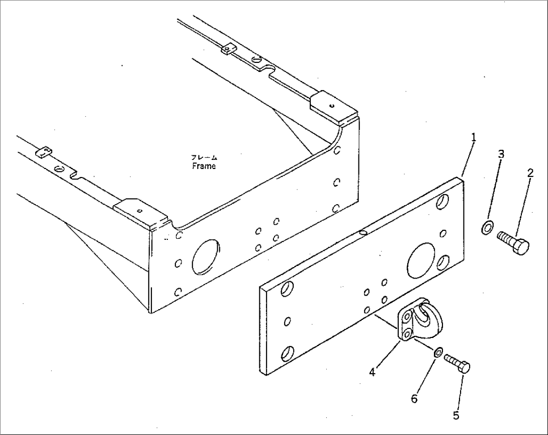COUNTER WEIGHT (FOR UTILITY FORK¤ WITH GRAPPLE)