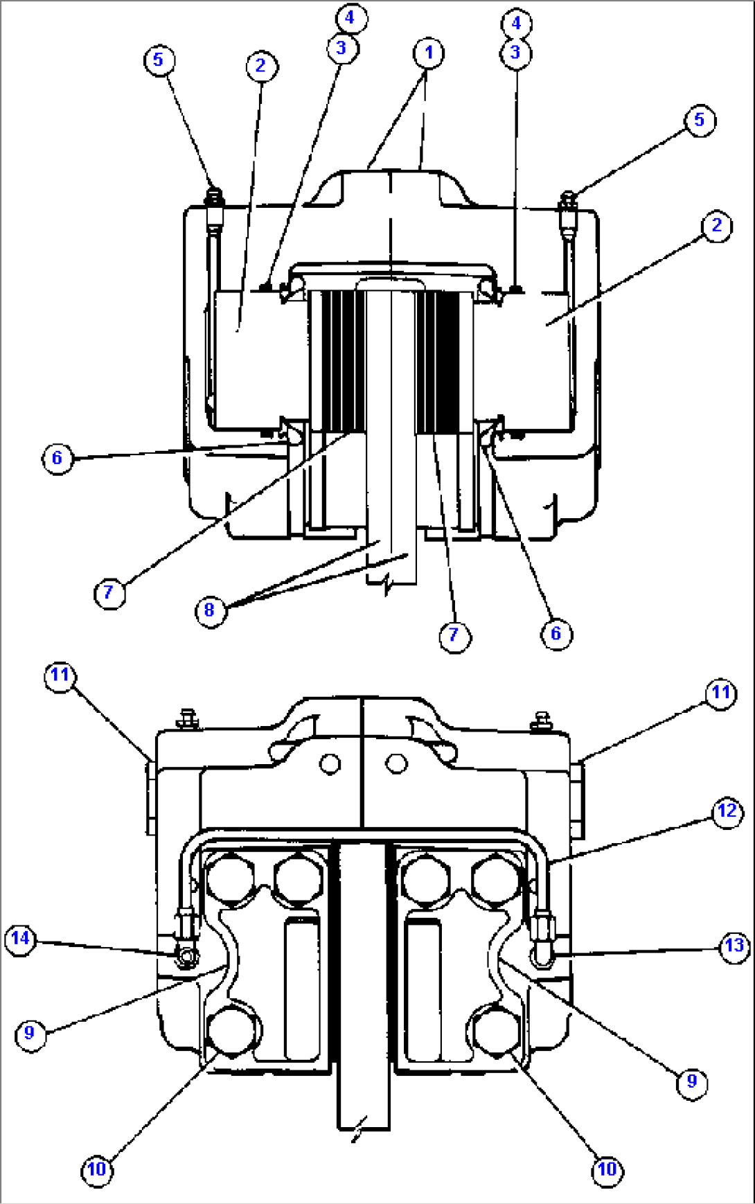 FRONT DISC BRAKE ASSEMBLY (PB7362)