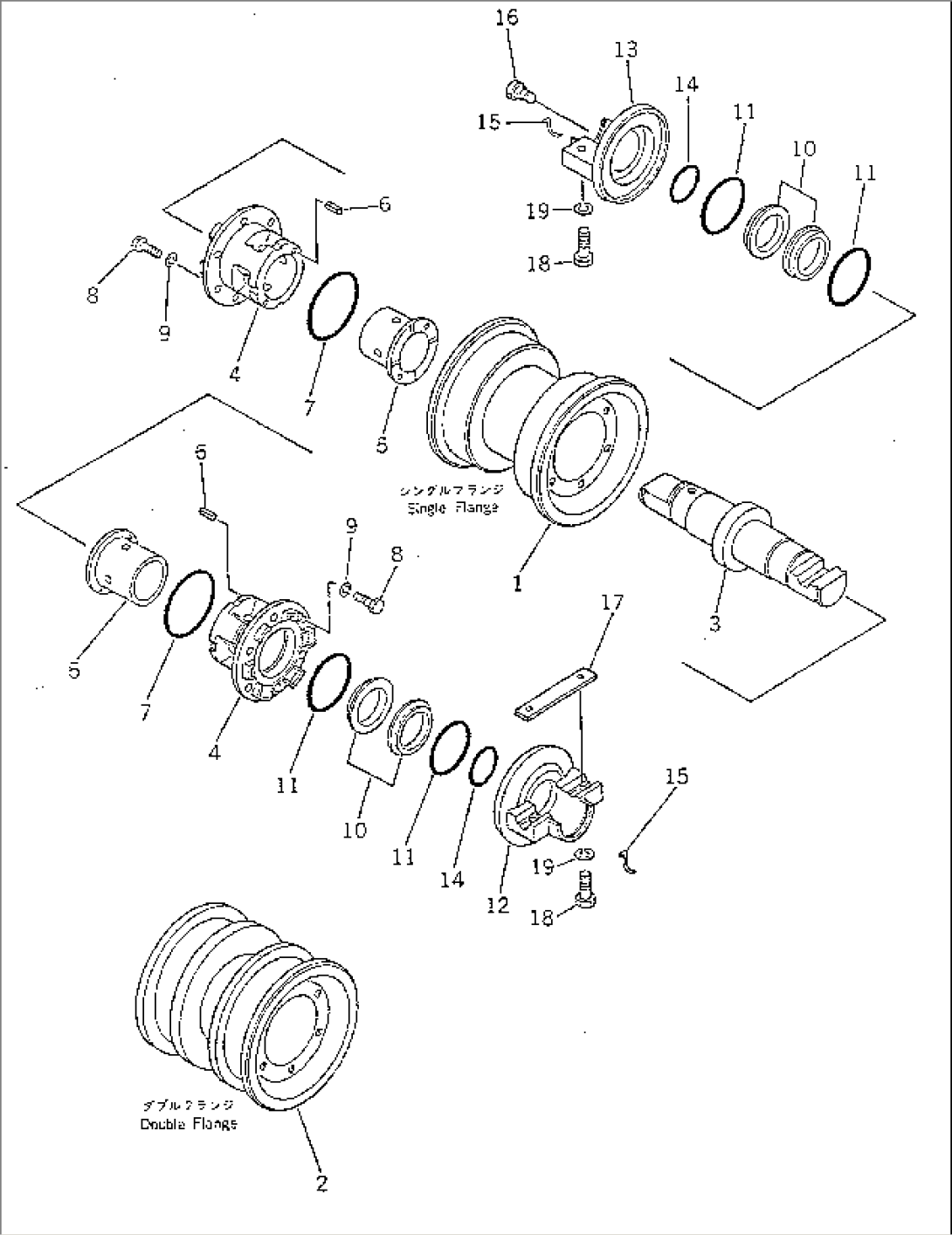 TRACK ROLLER(#1001-1918)