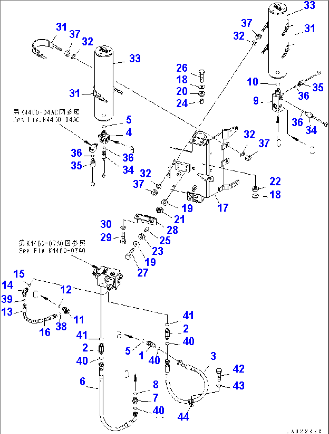 BRAKE CONTROL (CHARGE VALVE PIPING)