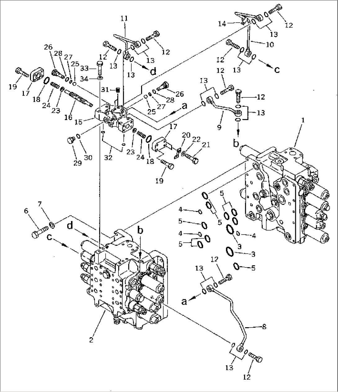 HYDRAULIC CONTROL VALVE (1/7)