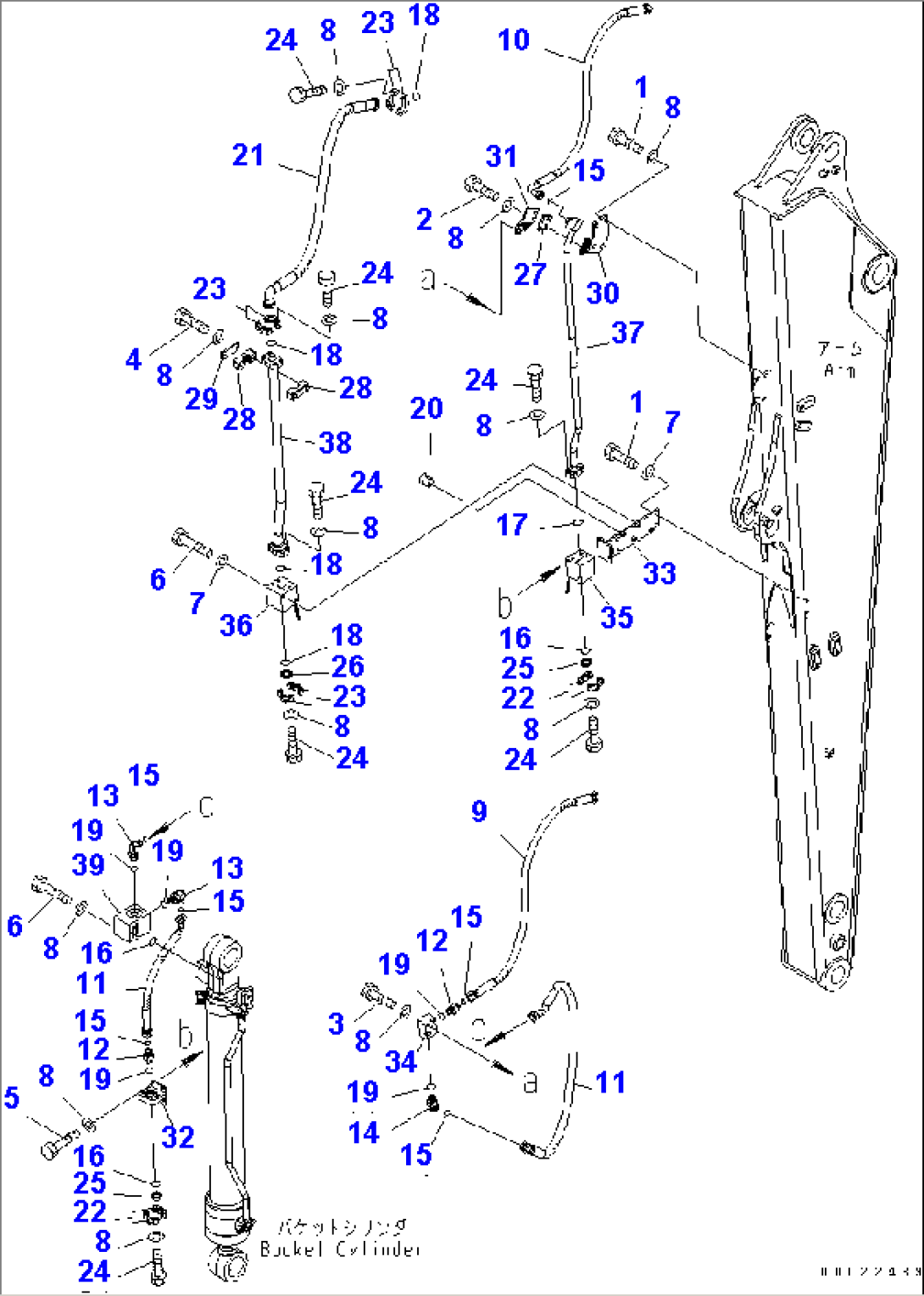 ARM (3.0M) (BREAKER LINES) (1/2)