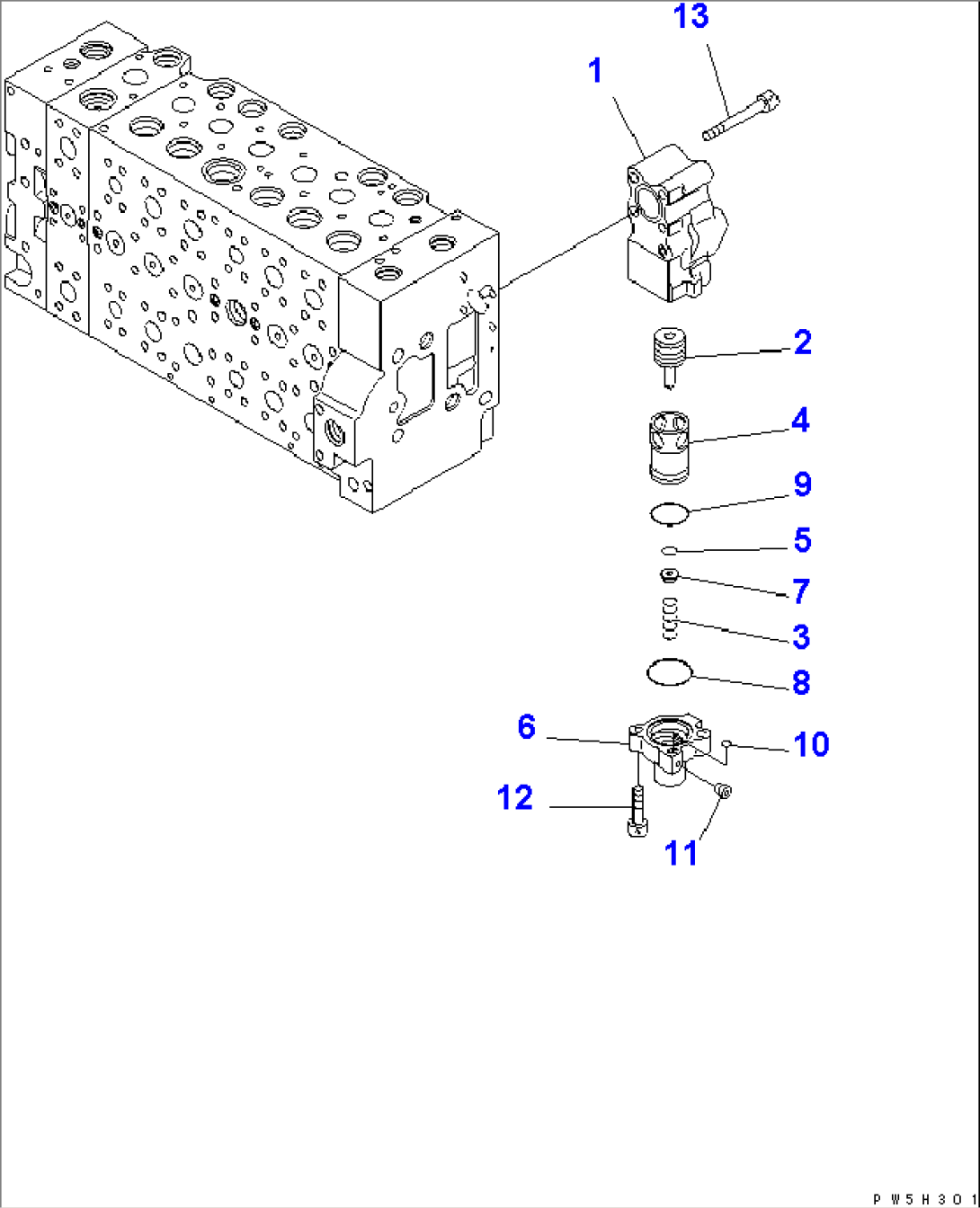 MAIN VALVE (1-ACTUATOR) (15/19)