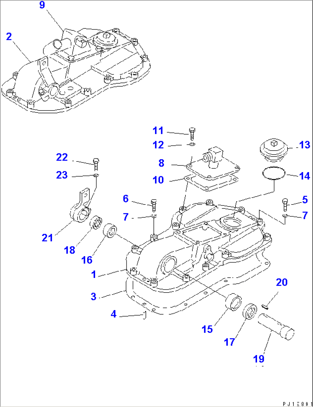 STEERING CASE COVER