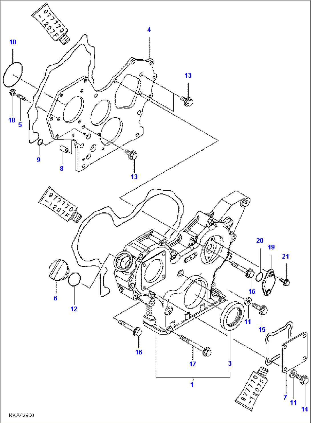 GEAR HOUSING