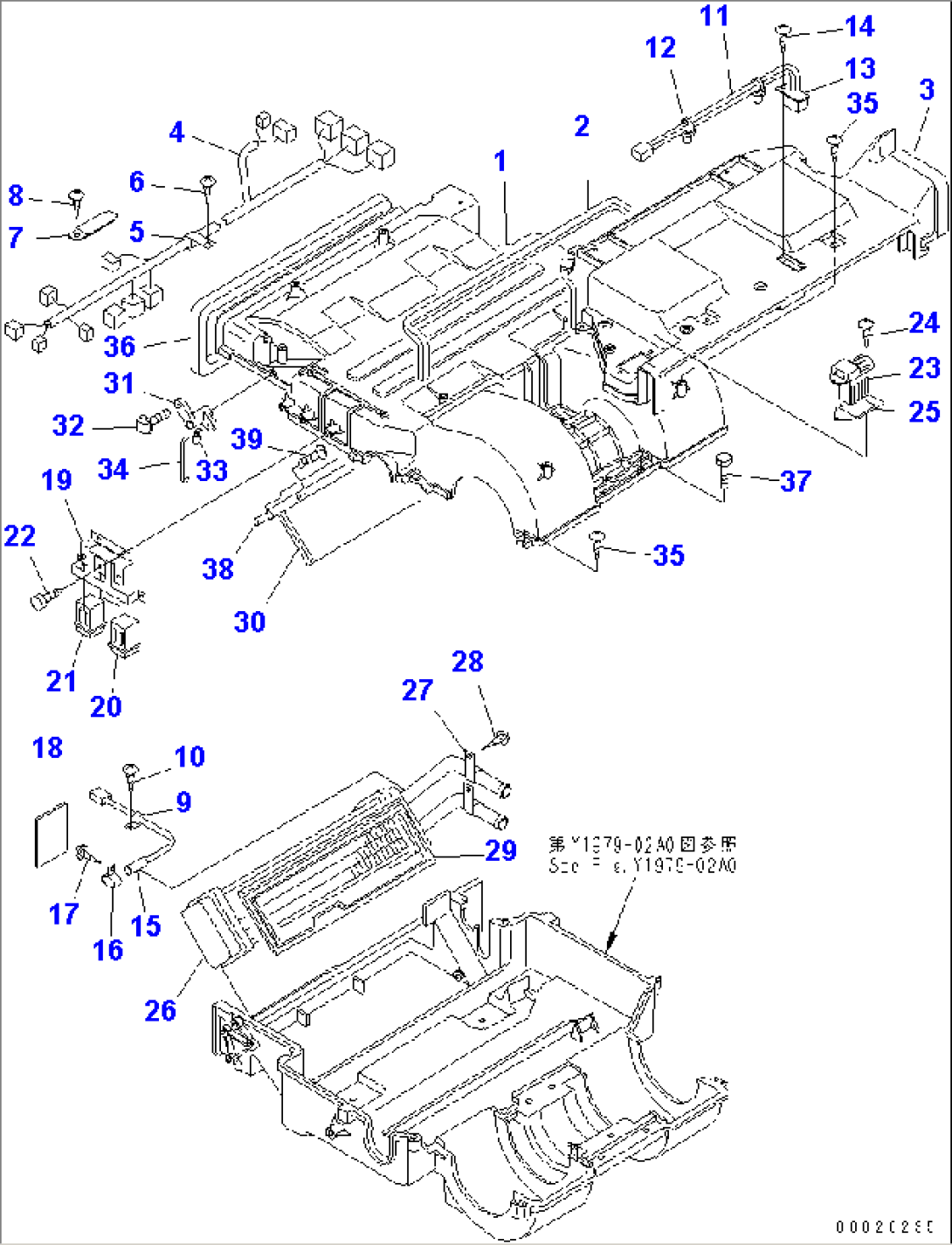 AIR CONDITIONER UNIT (1/2) (AUTO AIR CONDITIONER)