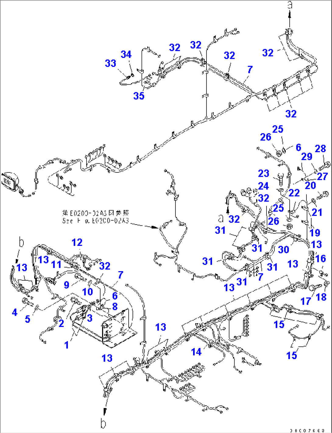 WIRING (VHMS ADDITIONAL PARTS)(#20001-20797)