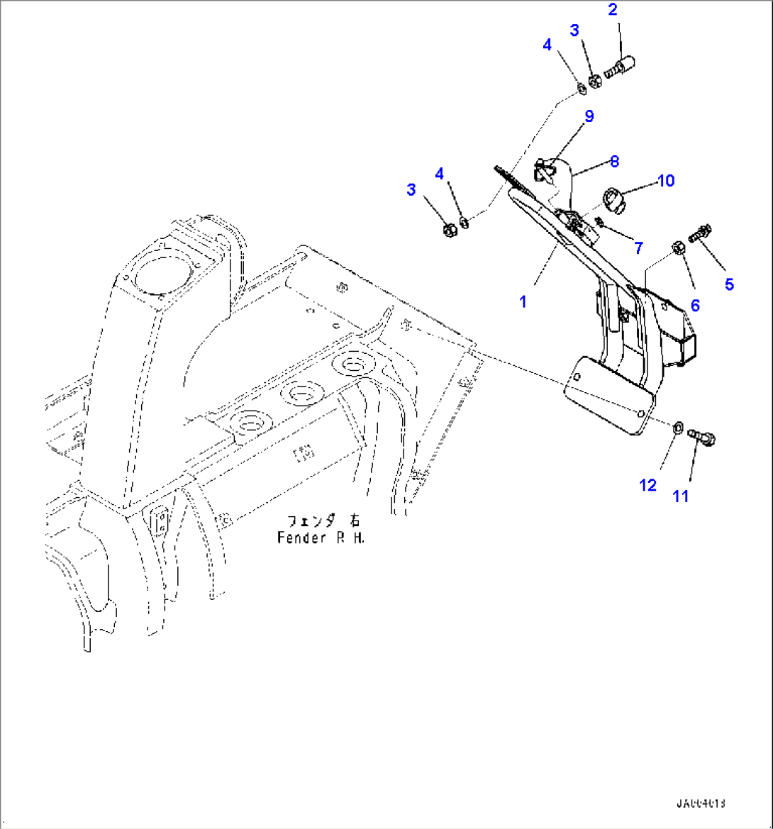 Shovel Holder (#80001-)