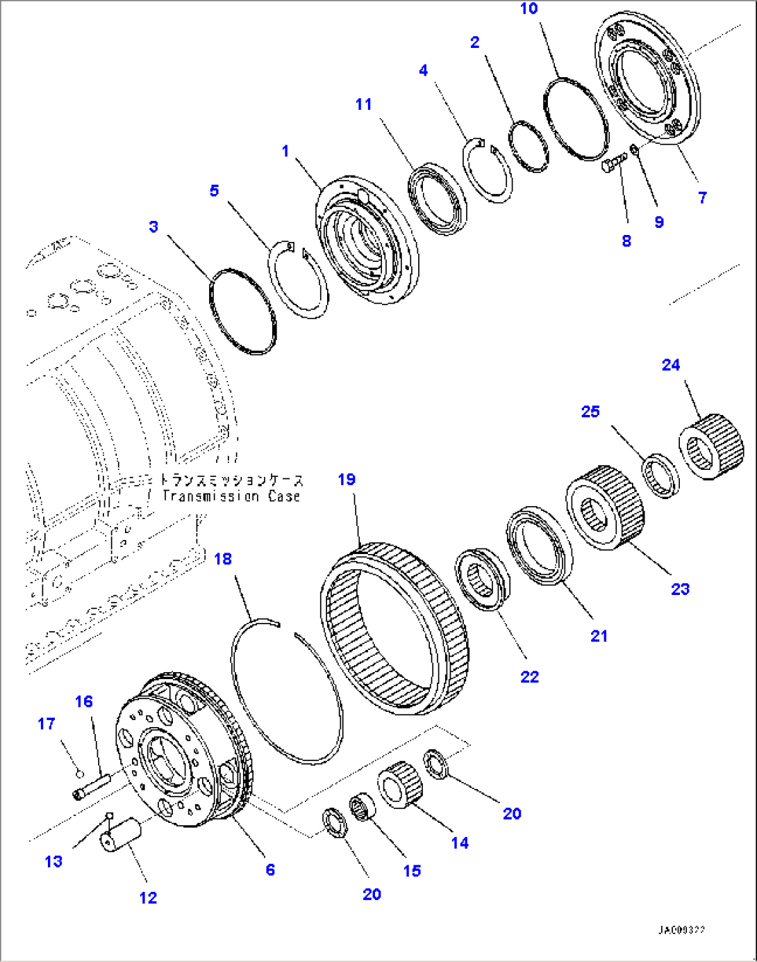 Torque Converter and Transmission, Carrier (3/4) (#80138-)