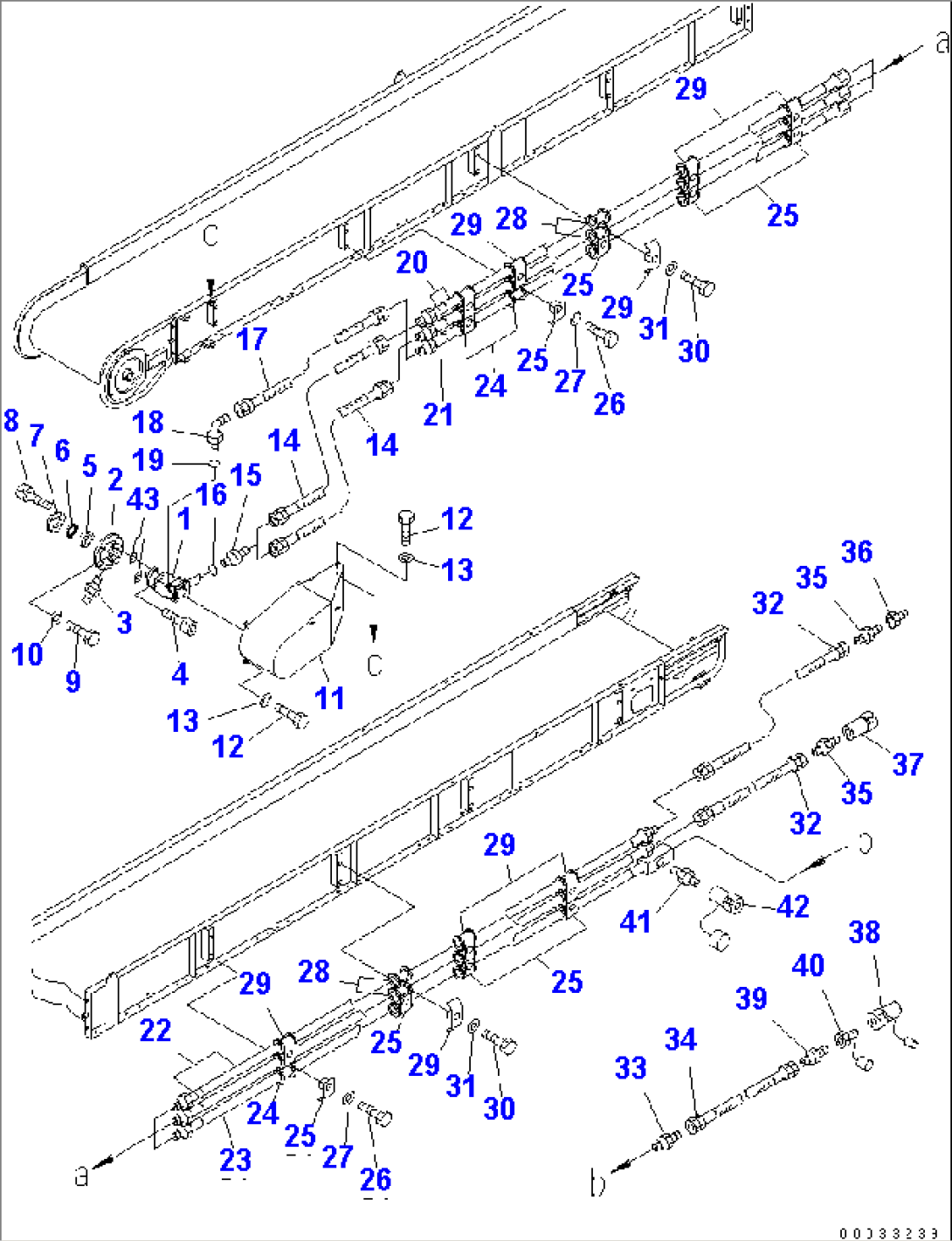 2ND CONVEYOR (7M - 600MM WIDE ¤ 10M - 600MM WIDE) (3/3)(#1005-1251)