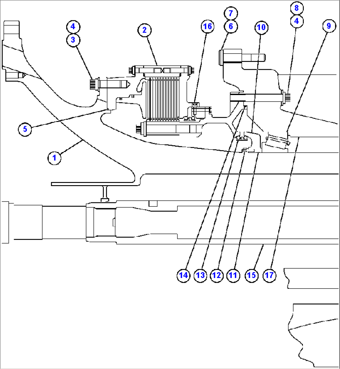 TRANSMISSION, WHEEL MOTOR (GE0669)