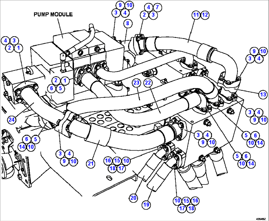 PUMP MODULE - BRAKE COOLING & HOIST