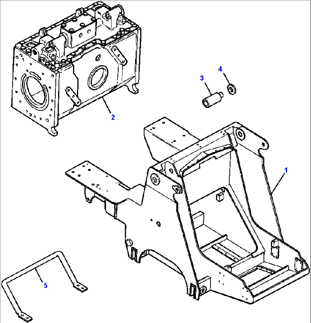 FRONT AND REAR FRAME MOUNTING