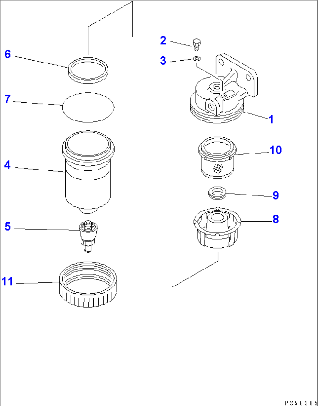 WATER SEPARATOR(#5001-5999)