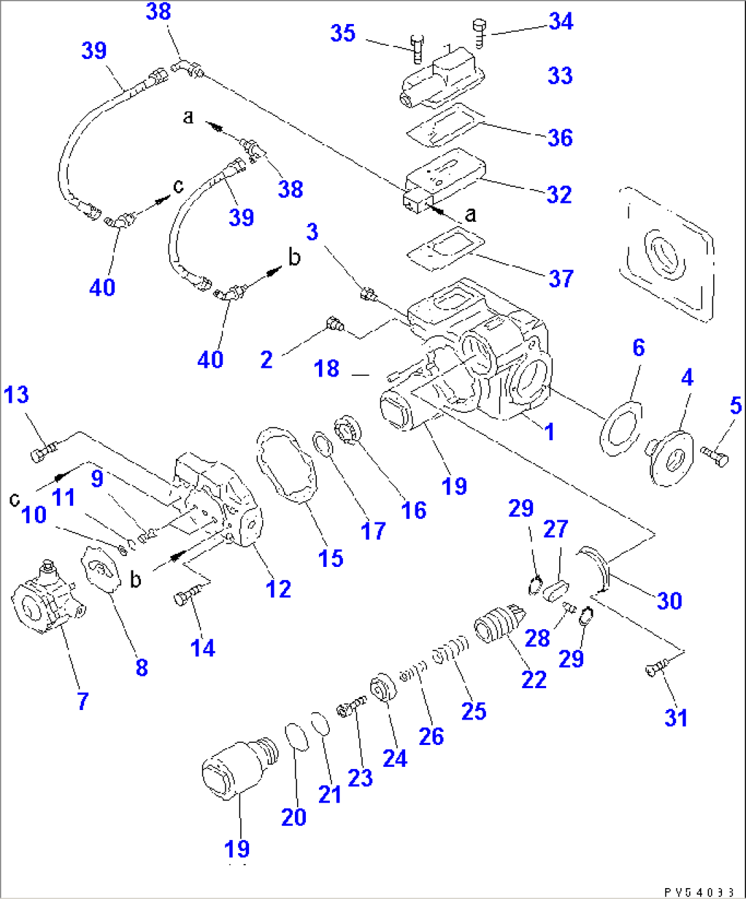 ROTOR PUMP (1/2)(#12021-)