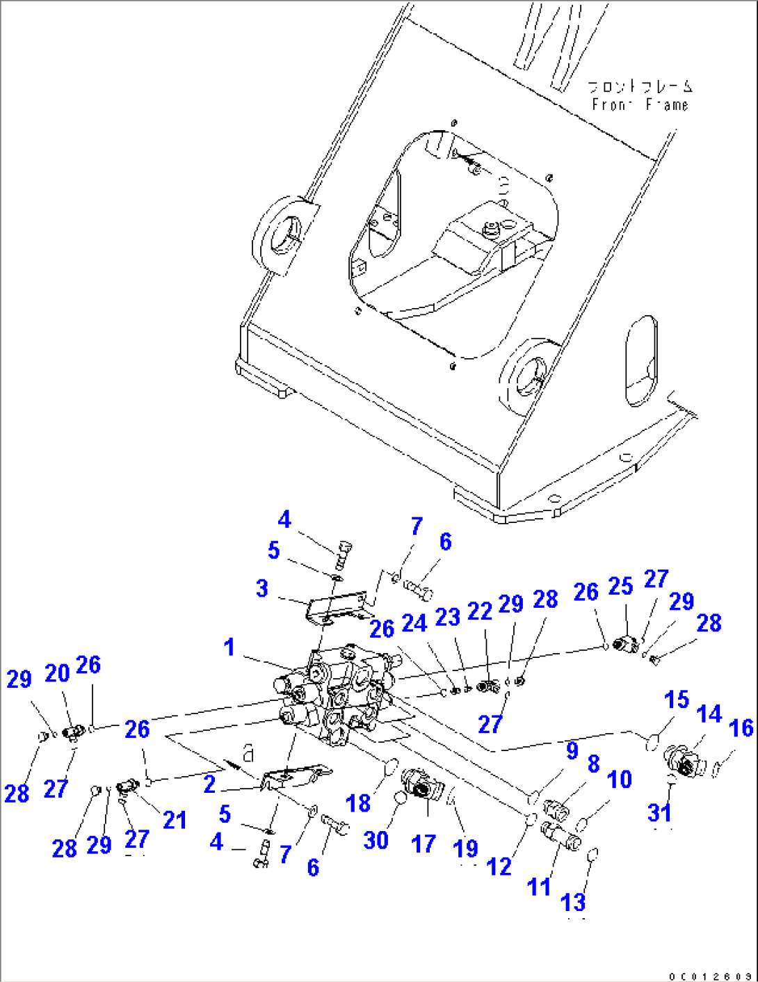 MAIN VALVE (FOR E.C.S.S.)