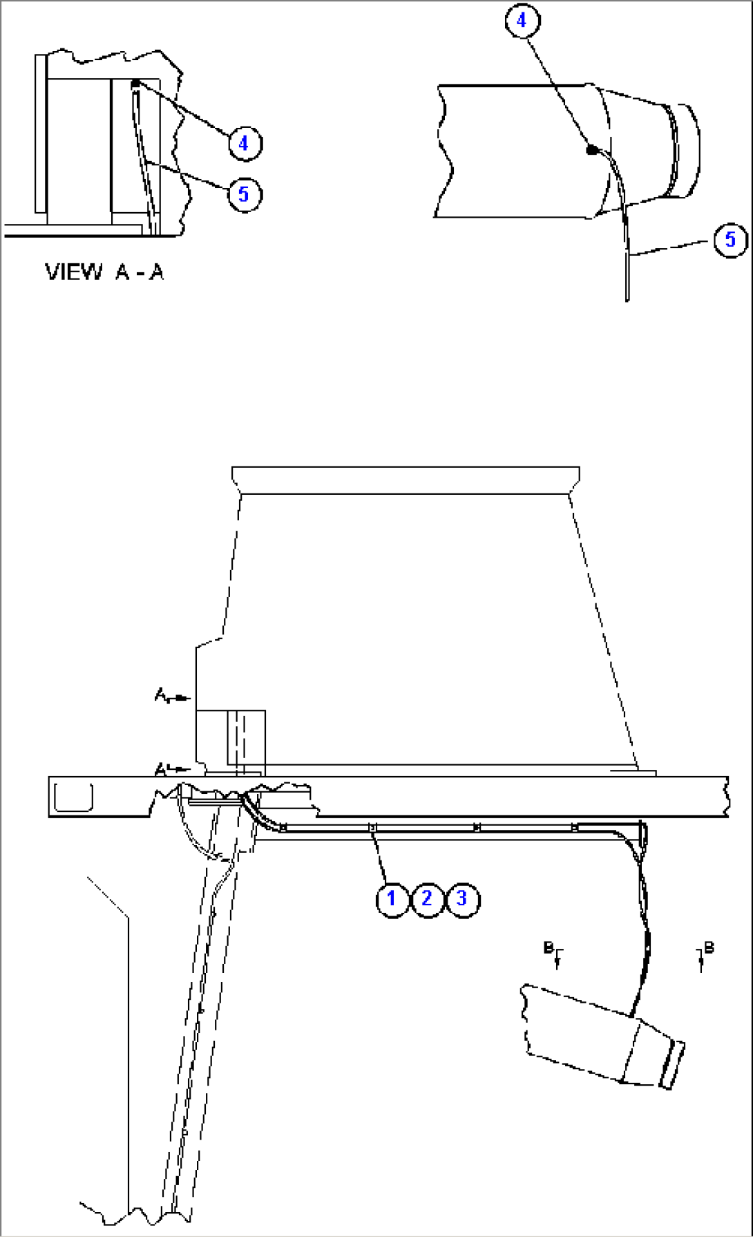 AIR CLEANER INDICATOR PIPING