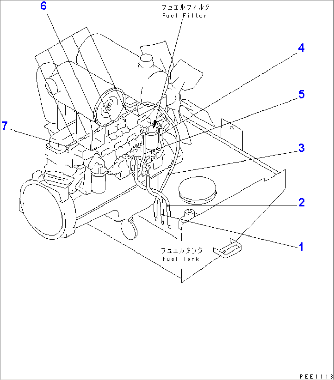 PERIODICAL REPLACEMENT CRITICAL PARTS (1/3) (FUEL HOSE)