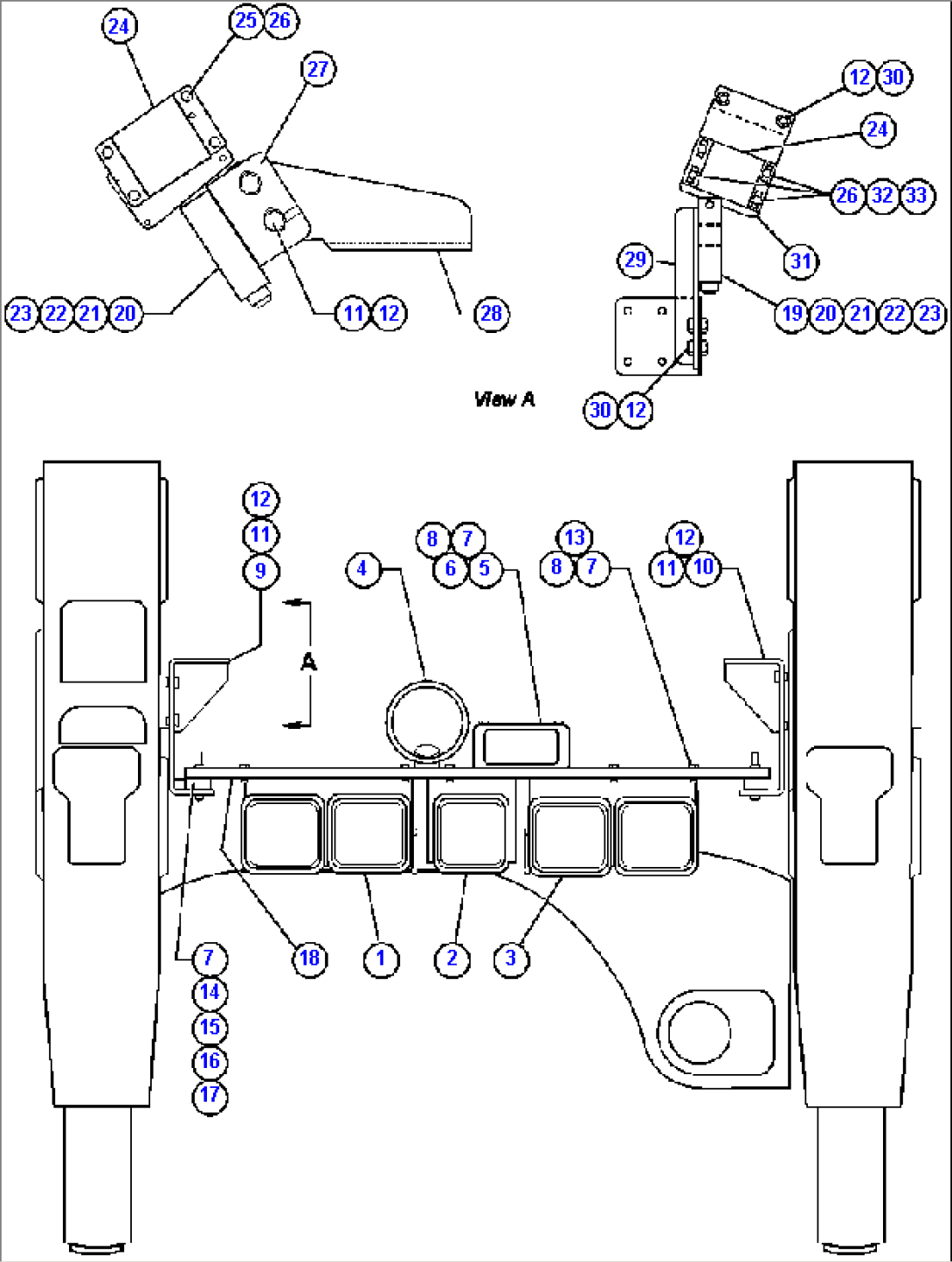 REAR LIGHTS & BODY LIMIT SWITCH INSTL