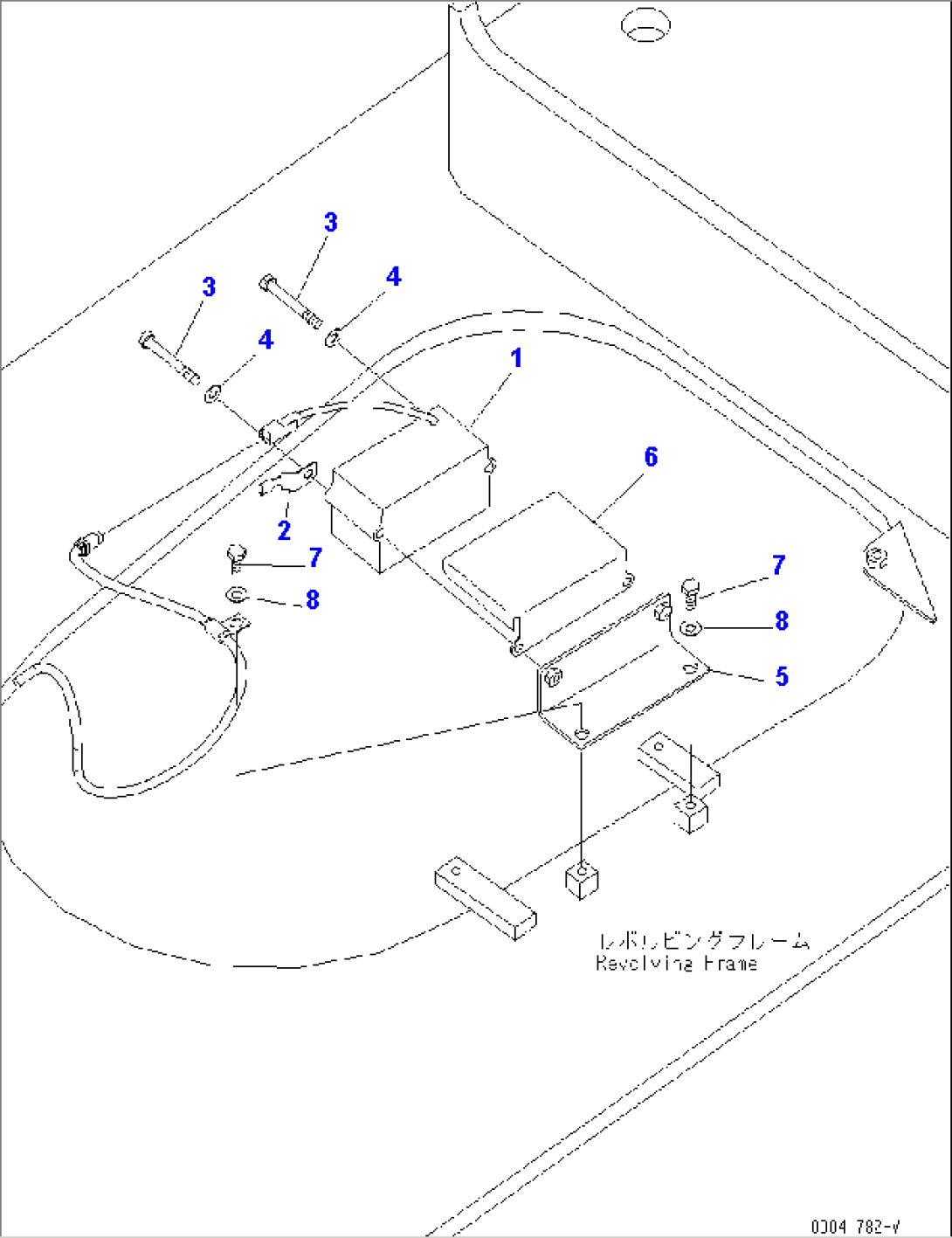 TRAVEL ALARM(#10001-)